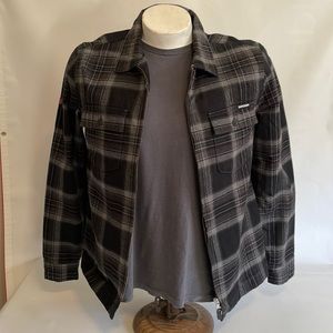 Superdry Black Plaid Jacket